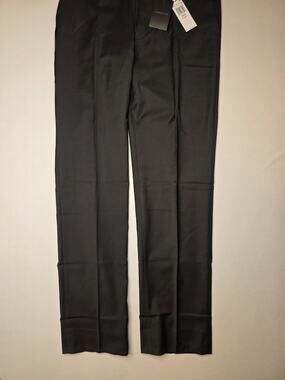 ALTON LANE Mercantile Trouser Black Tailored Dress Pants Poly Blend 32x32 NWT